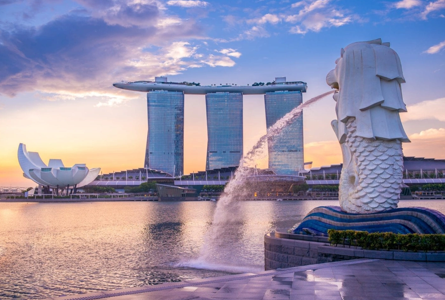 Lokasi ikonik di Singapore.