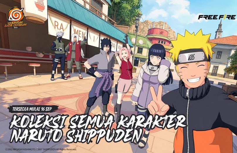 Naruto di Free Fire