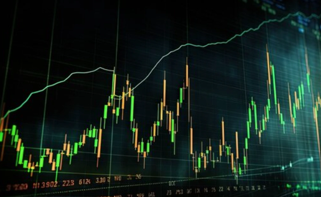 Pergerakan pasar saham memasuki zona hijau.(Adobe)