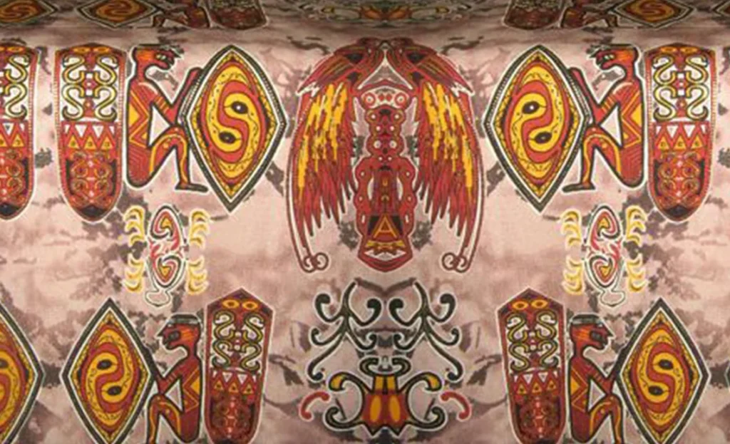 Batik Asmat dari Papua.