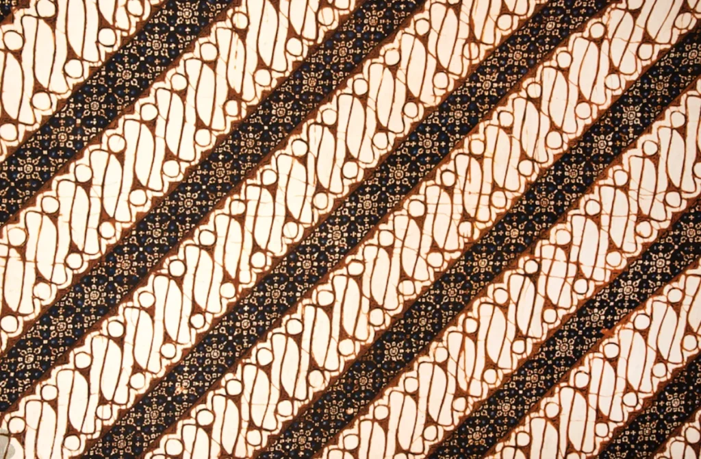Batik Parang dari Yogyakarata dan Solo.